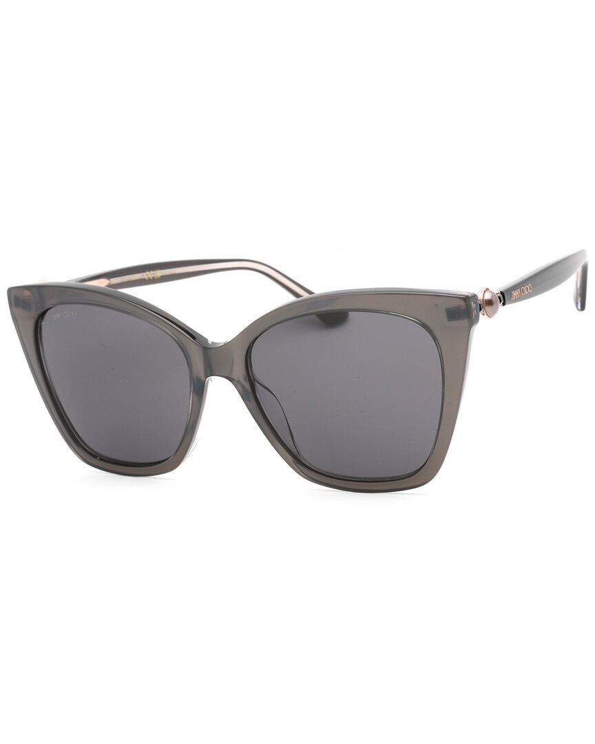 Jimmy Choo Women's Rua/g/s 56mm Sunglasses In Grey