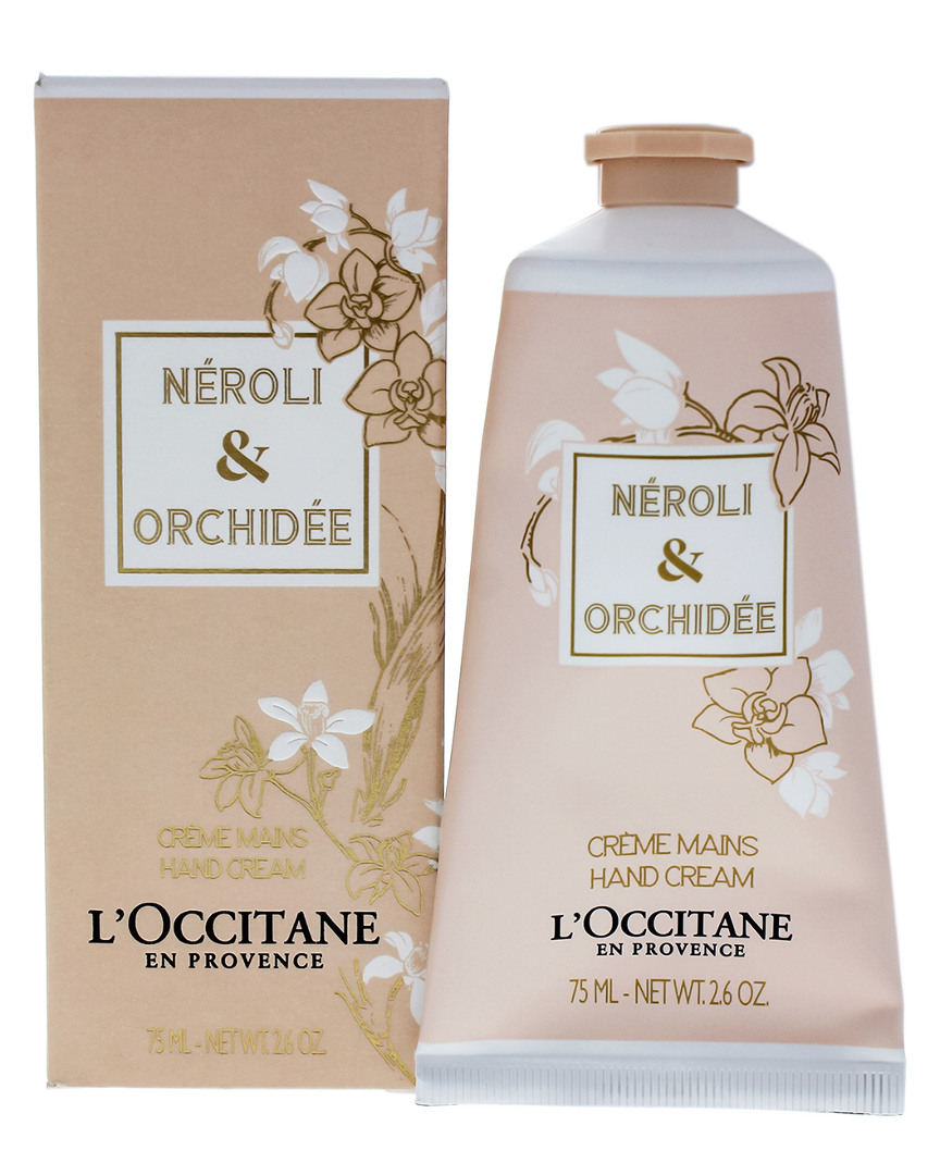 L'occitane 2.6oz Neroli And Orchidee Hand Cream In White