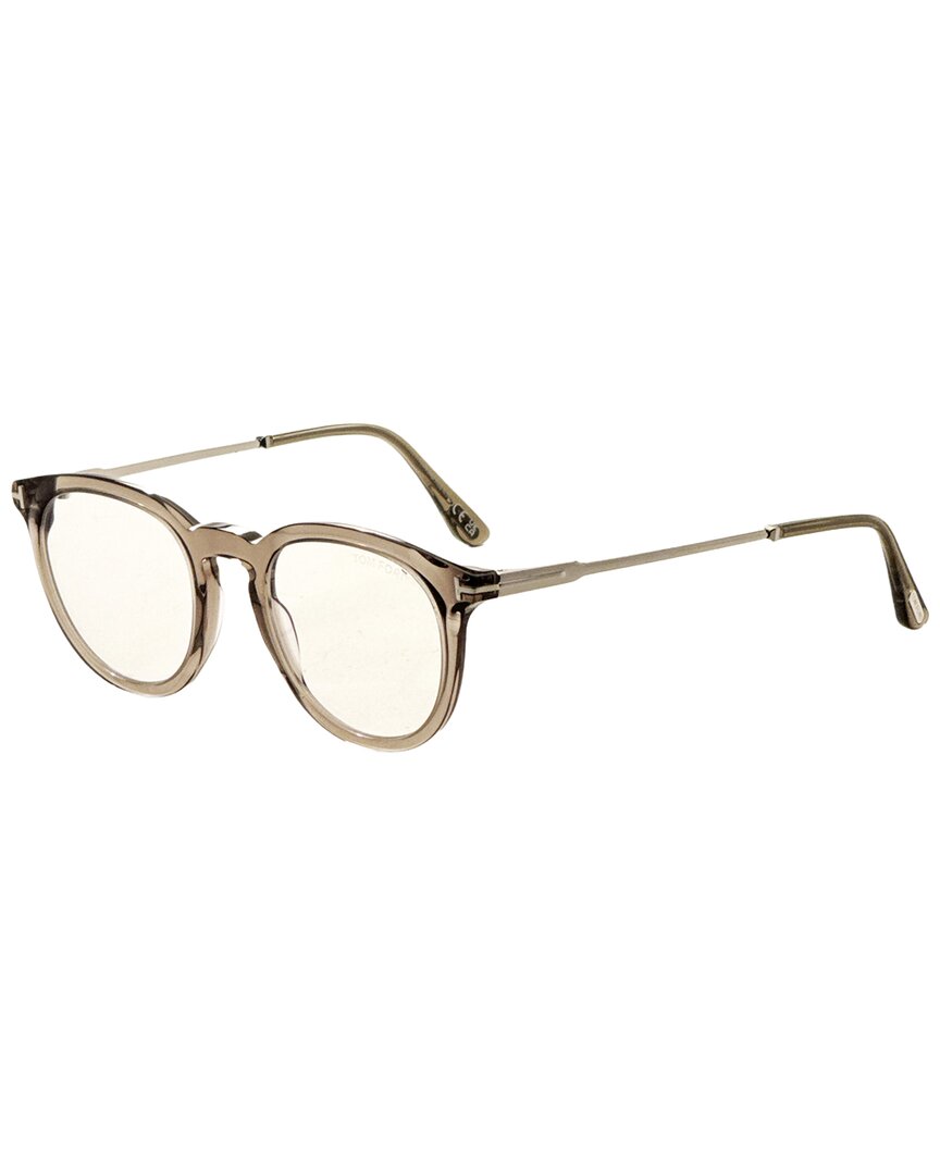 Tom Ford Men's 49mm Optical Frames In Neutral