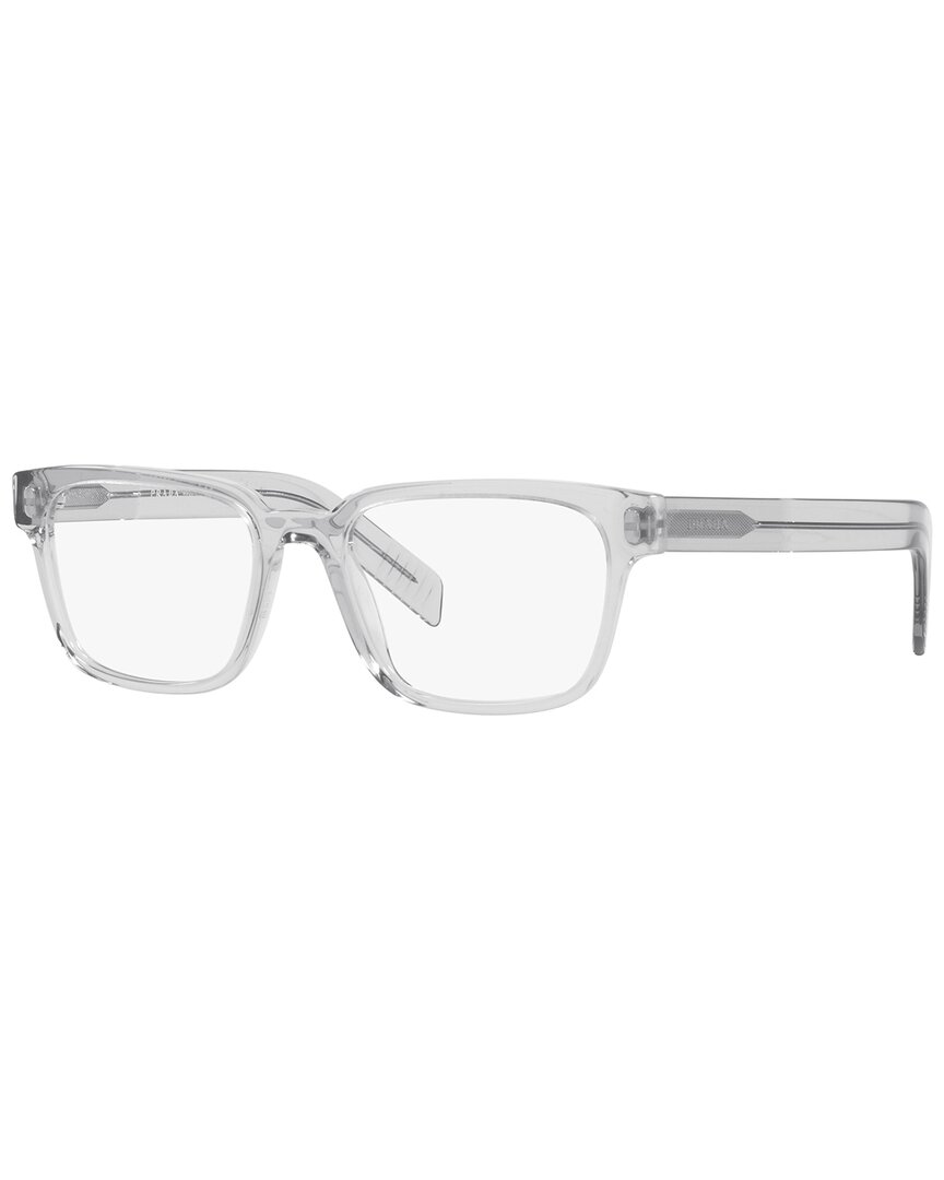 Shop Prada Men's Pr15wv 53mm Optical Frames In Grey