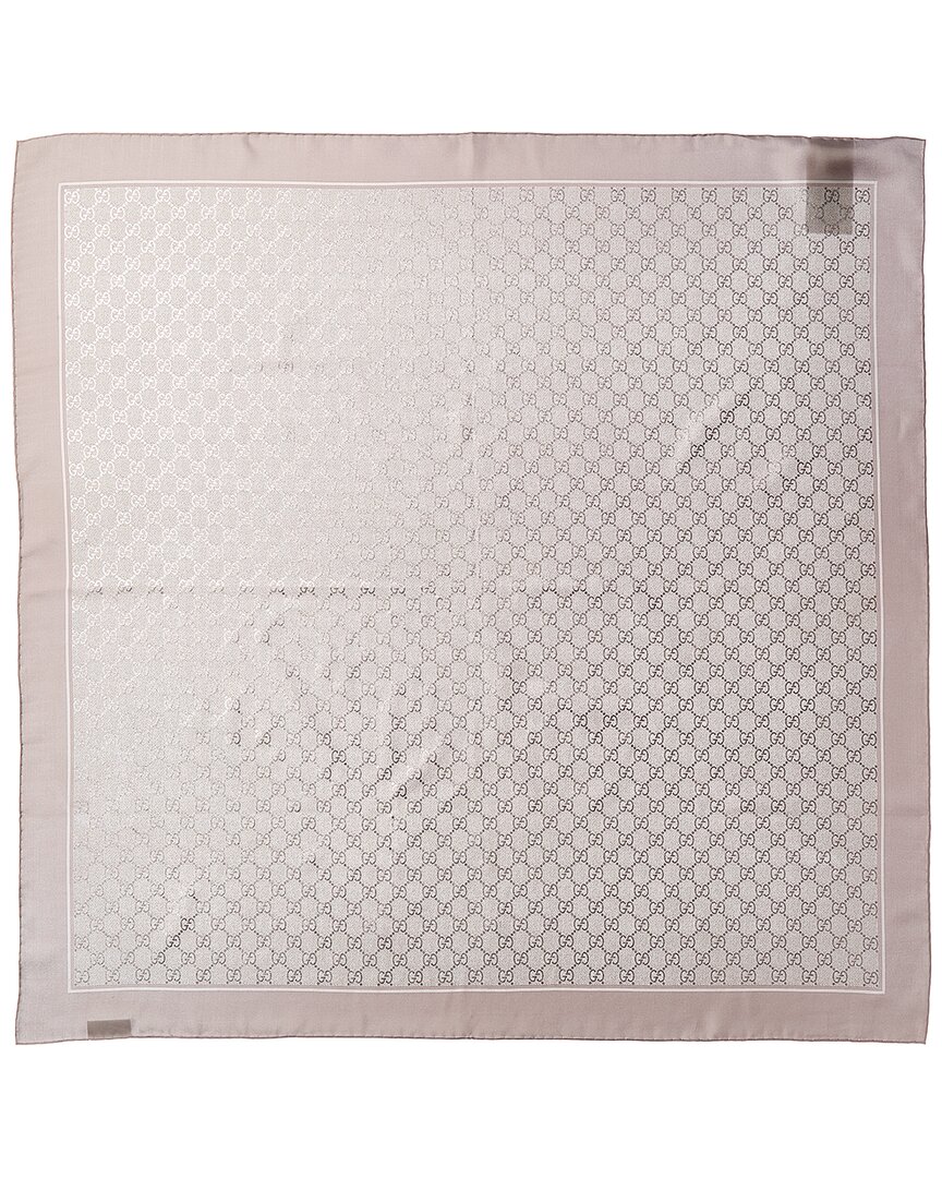 Gucci Silk Scarf In Pink