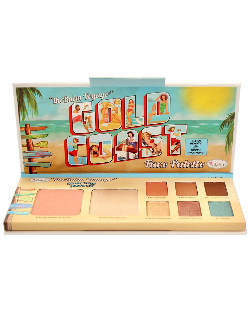 The Balm Voyage Gold Coast Face Palette