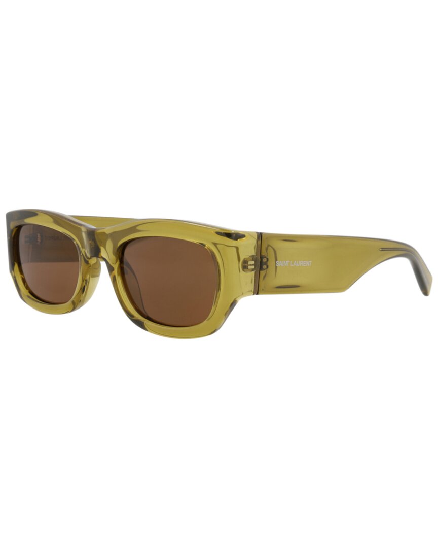 Saint Laurent Women's Sl713 53mm Sunglasses In Green