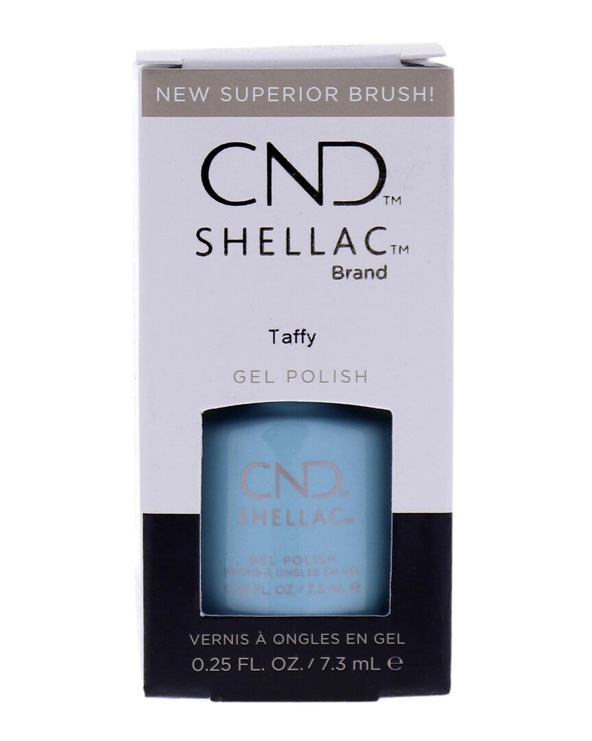 CND CND WOMEN'S 0.25OZ TAFFY SHELLAC NAIL COLOR