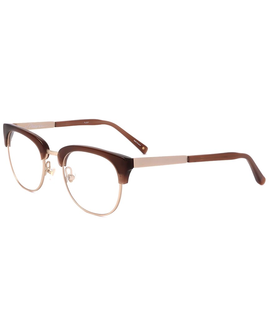 Linda Farrow Phillip Lim By Unisex Pl29 52mm Optical Frames In Brown