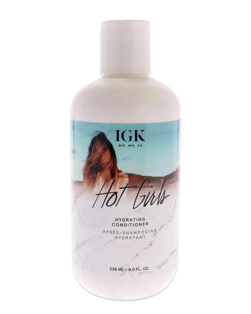 Igk 8oz Hot Girls Hydrating Conditioner In White