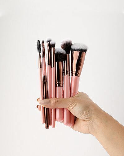 Luxie Beauty 8pc Complete Face Brush Set