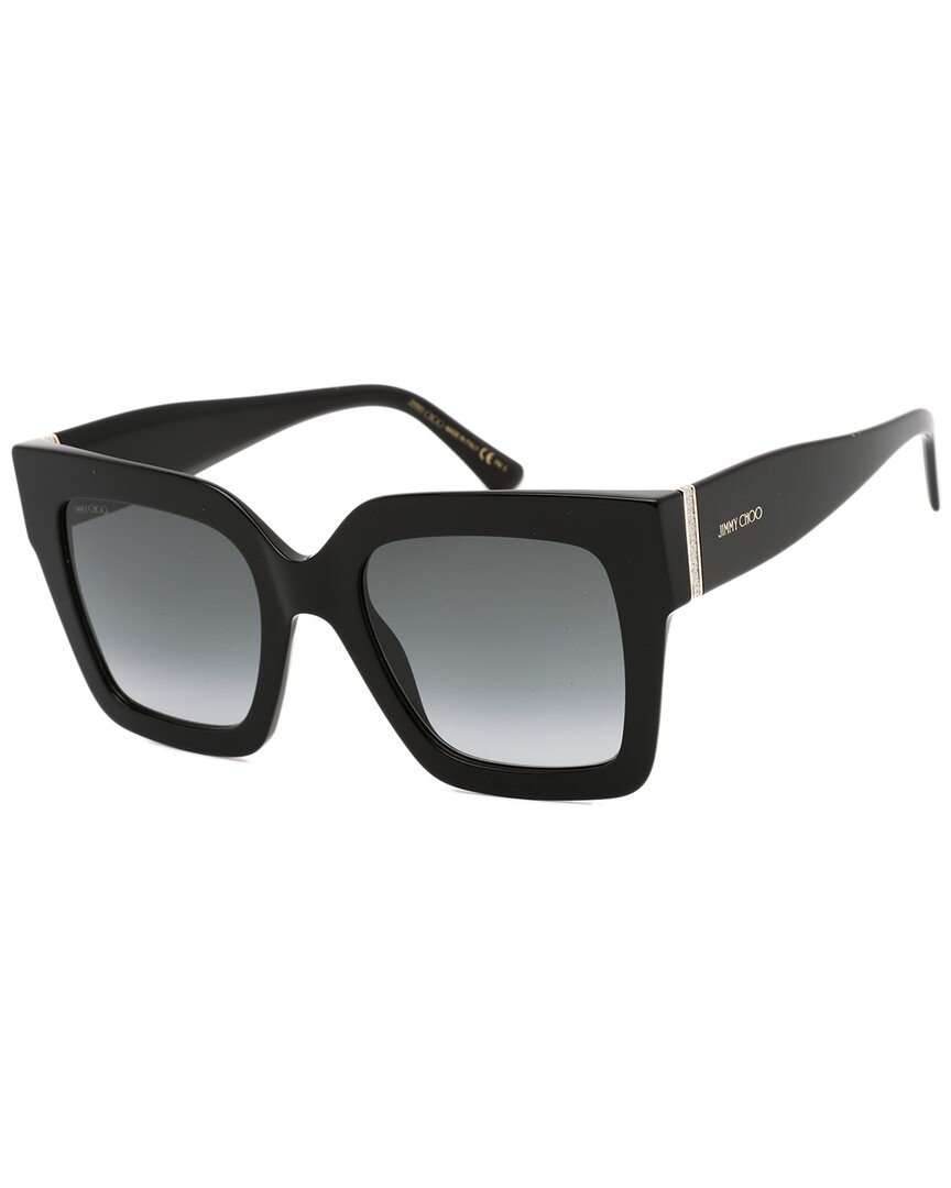 Jimmy Choo Women's Edna/s 52mm Sunglasses In Black