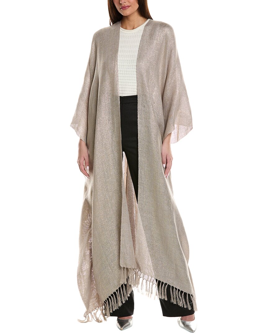 Brunello Cucinelli Linen-blend Poncho