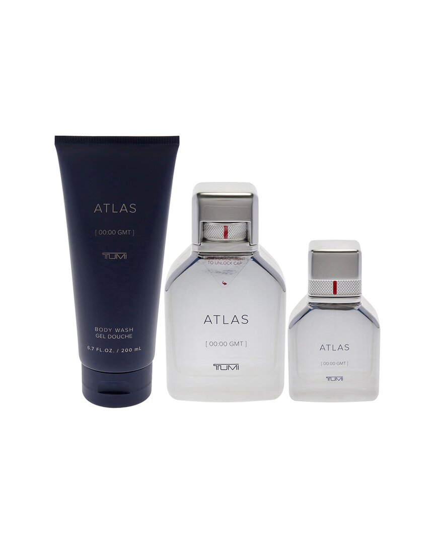 Tumi Men's Atlas Edp 3pc Gift Set