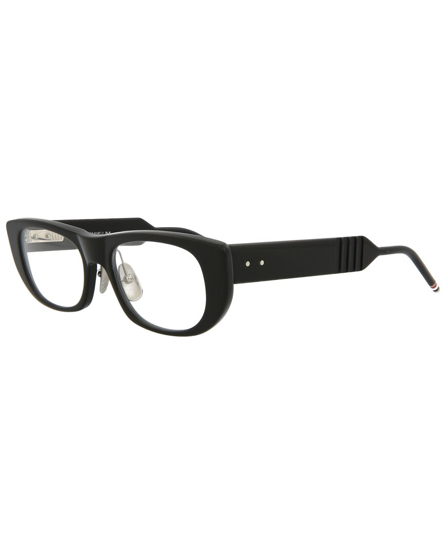 Thom Browne Unisex Tbx417 53mm Optical Frames In Black