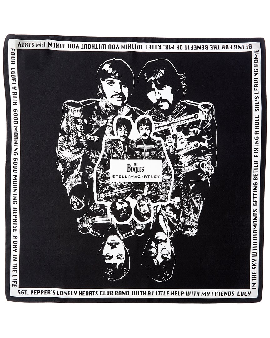 Stella Mccartney X The Beatles Silk Scarf