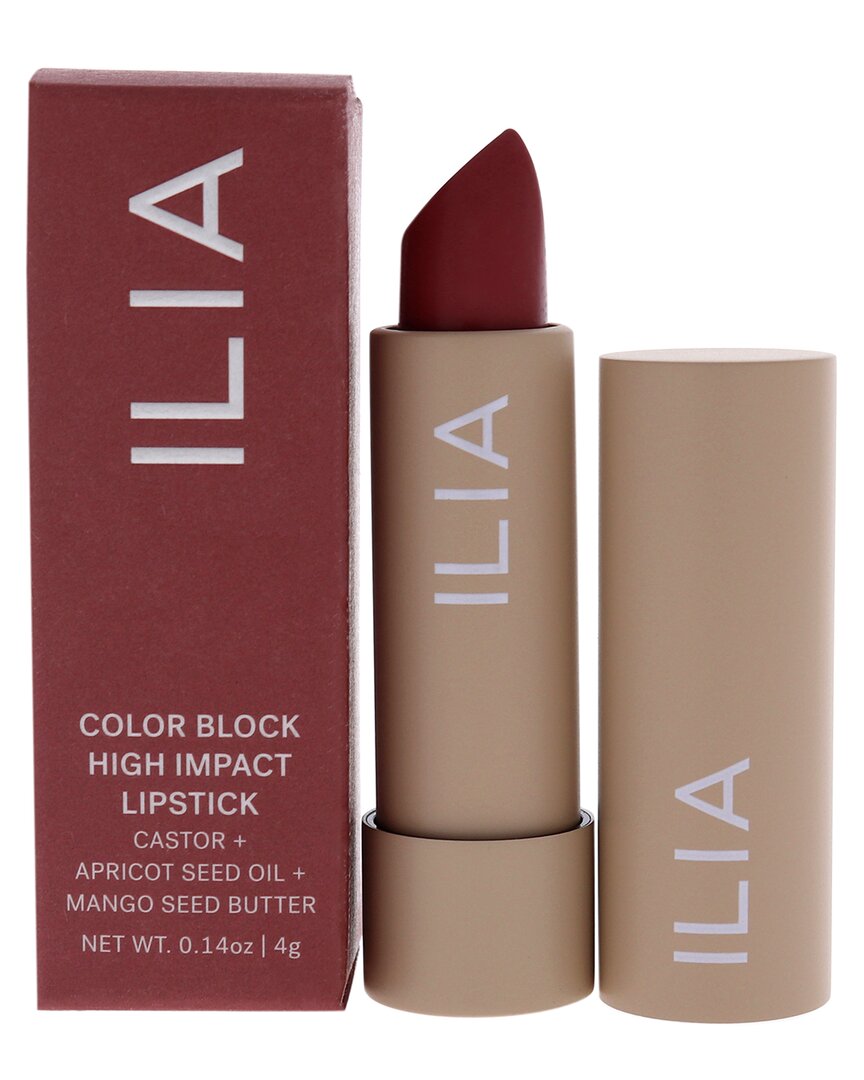 Ilia Beauty 0.14oz Color Block High Impact Lipstick - Rosette