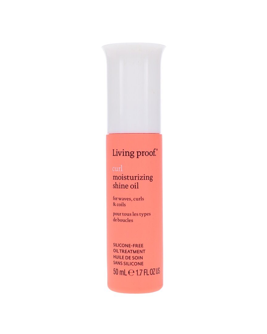 Living Proof Curl Moisturizing Shine Oil 1.7oz In White