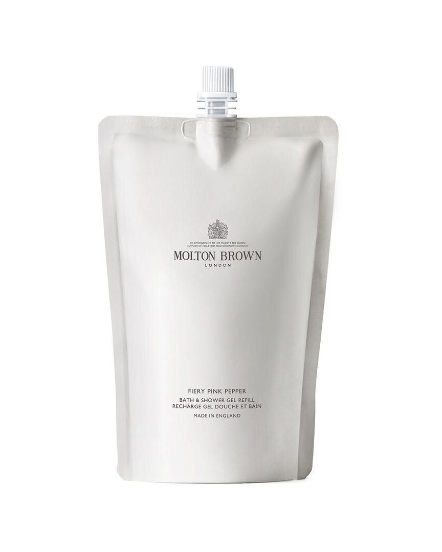 Molton Brown London Unisex 13.5oz Fiery Pink Pepper Bath & Shower Gel Refill
