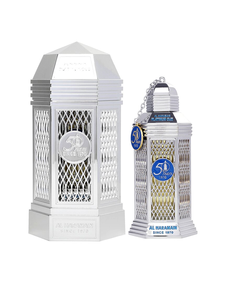 Al Haramain Unisex 3.4oz Platinum Oud Edp