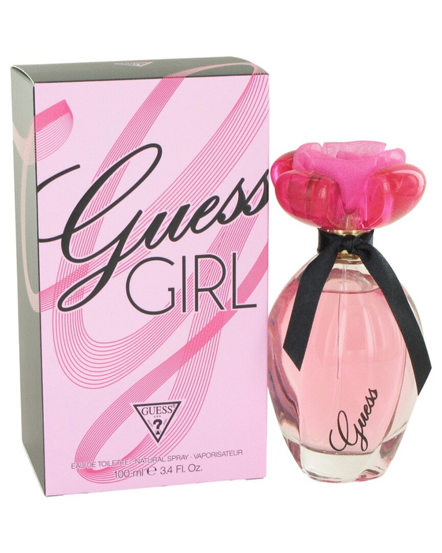 Guess Women's 3.4oz Girl Edt Spray In Pink