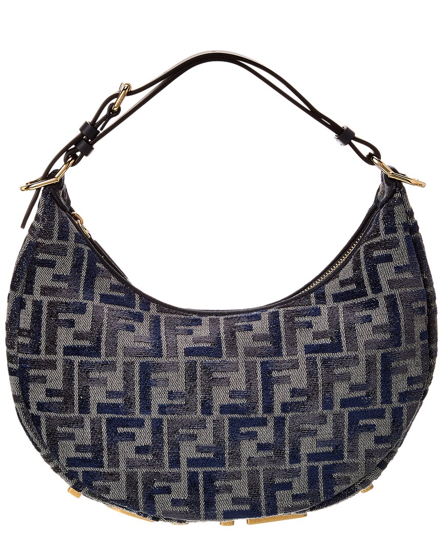 FENDI｜ (Fendigraphy Small Chenille Degrade FF (8BR798 A Fendi Graphy Small Ff Chenille & Leather Hobo Bag | ModeSens