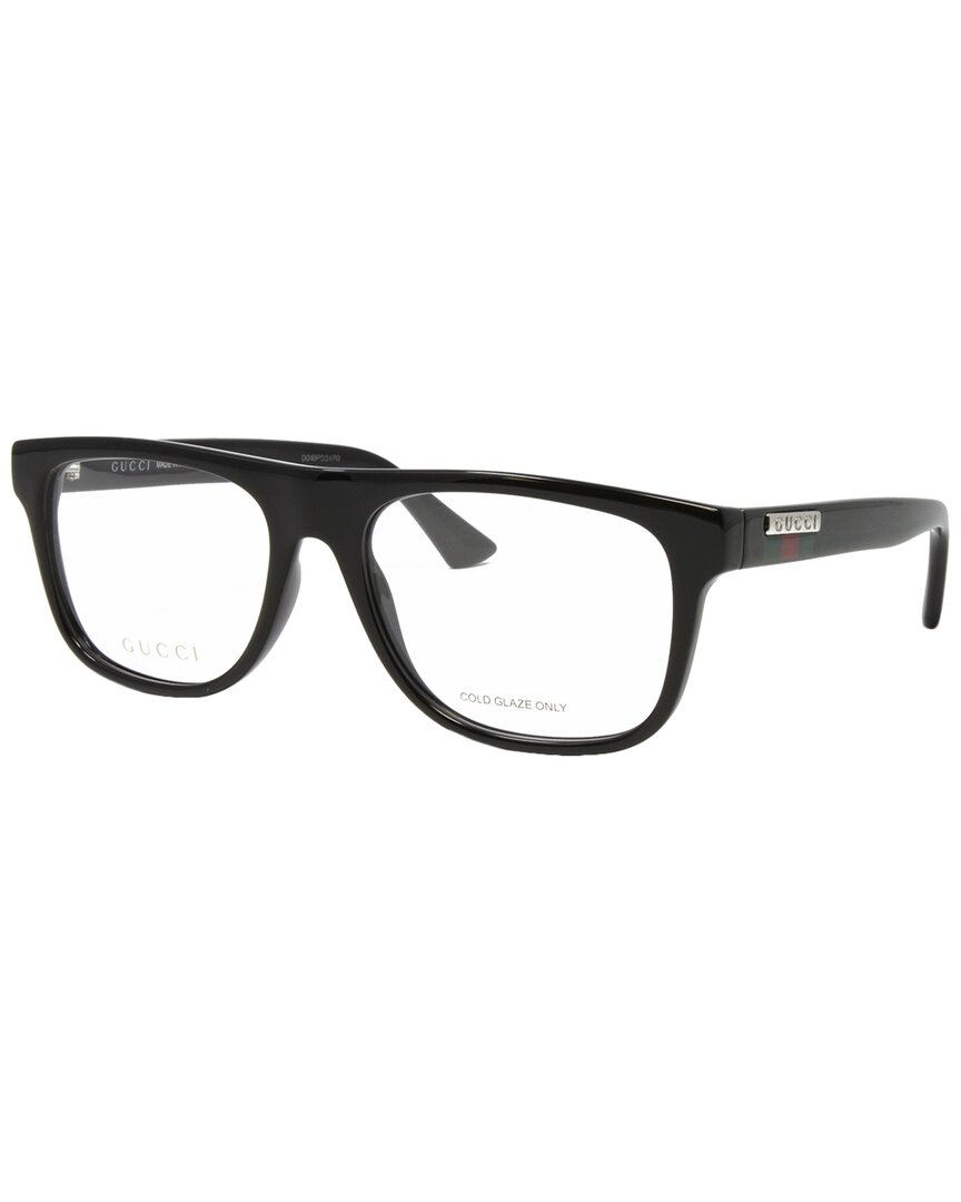 Gucci Men's Gg1117o 56mm Optical Frames In Black