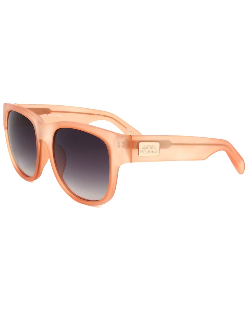 Matthew Williamson X Linda Farrow Matthew Williamson By Linda Farrow Unisex Mw17 56mm Sunglasses