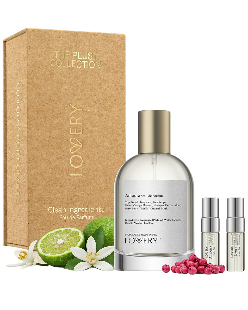 Lovery Women's 3.58oz Plus Amoura Perfume Set