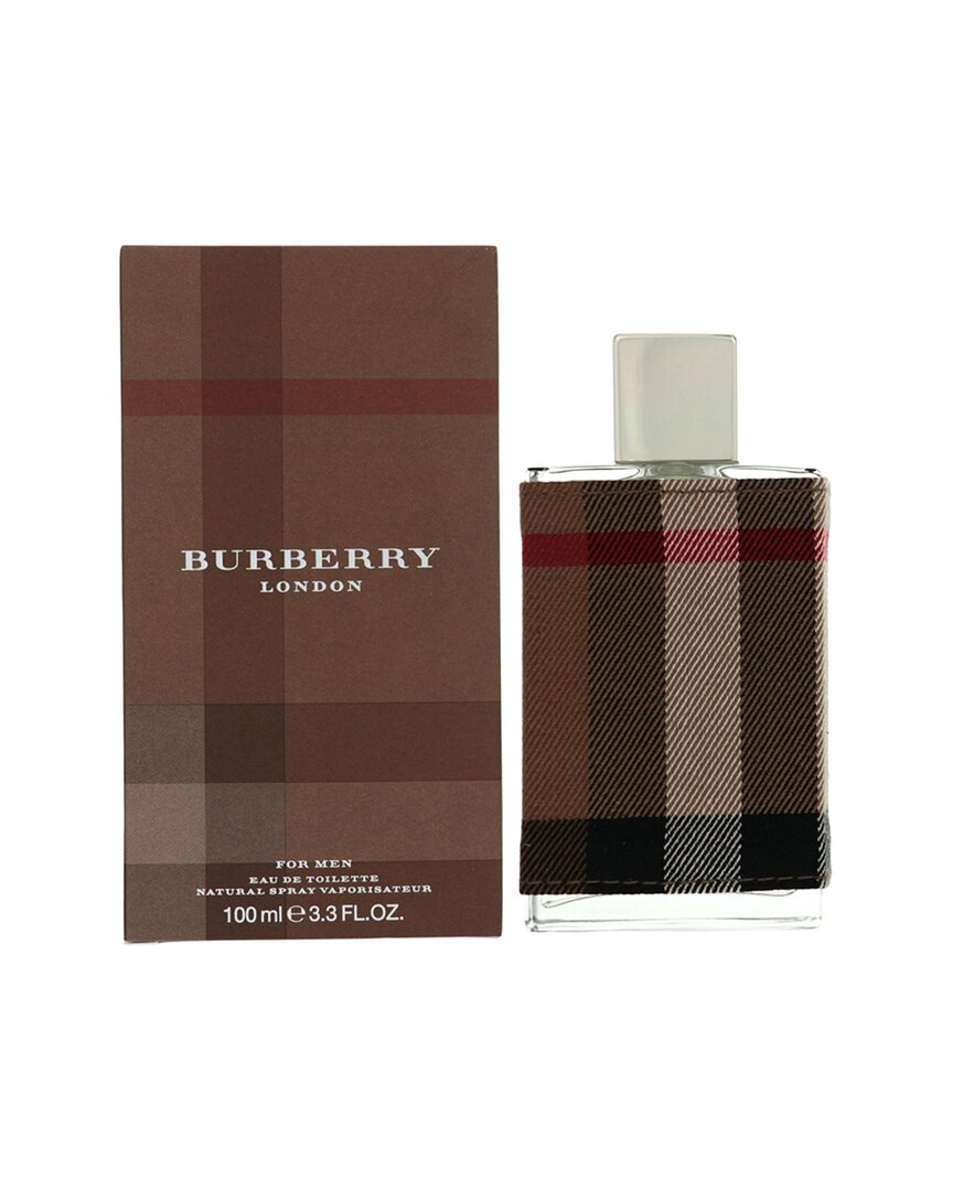 Burberry Men's 3.3oz London Edt In Transparent