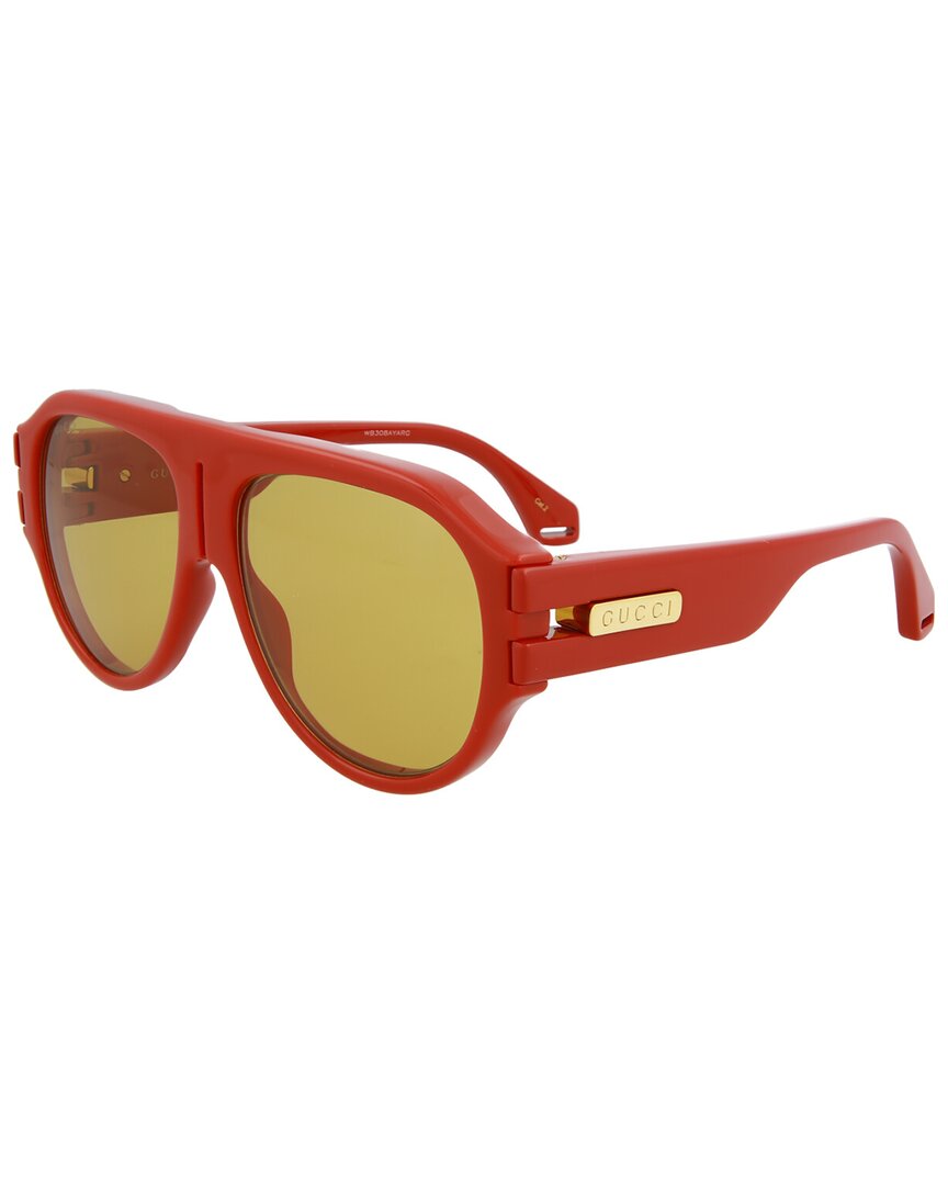 Gucci Men's Gg0665s 58Mm Sunglasses