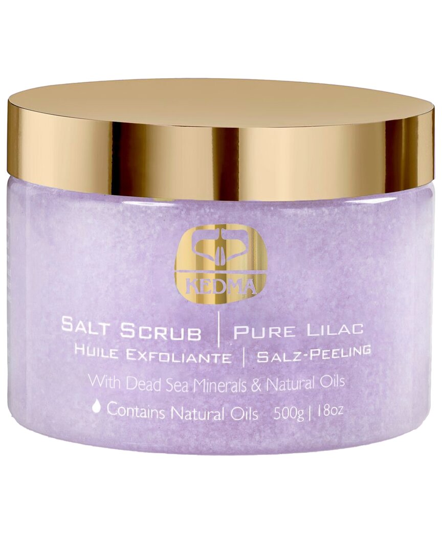 Kedma Women's 12oz Lilac Salt Scrub Pure