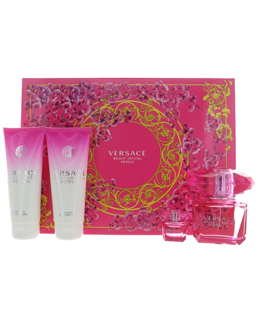 Versace Women's Bright Crystal Absolu Edp Set In Multi