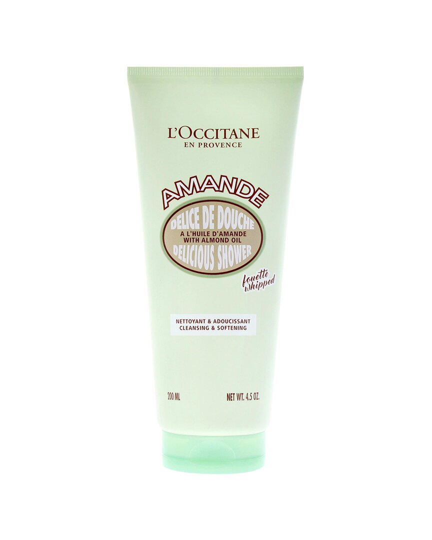 L'occitane Unisex 6.6oz Almond Whipped Shower Cream