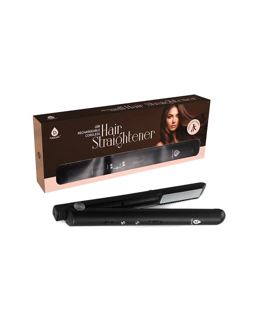 Pursonic Usb Rechargeable Cordless Hair Straightener
