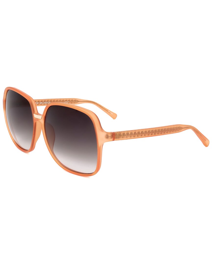 MATTHEW WILLIAMSON X LINDA FARROW MATTHEW WILLIAMSON BY LINDA FARROW UNISEX MW66 60MM SUNGLASSES