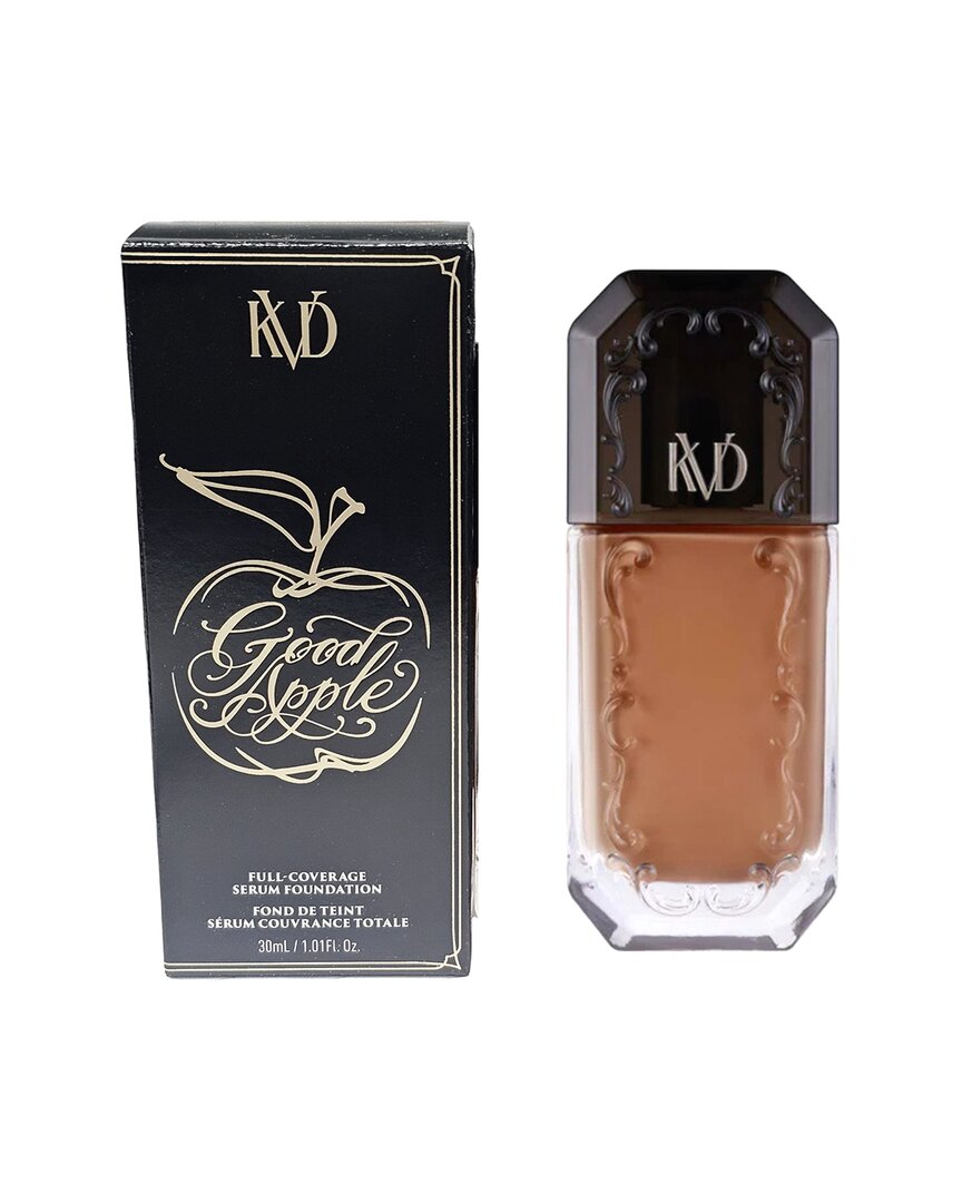 KAT VON D KAT VON D WOMEN'S 1.01OZ 070 TAN BEAUTY GOOD APPLE FULL COVERAGE SERUM FOUNDATION 