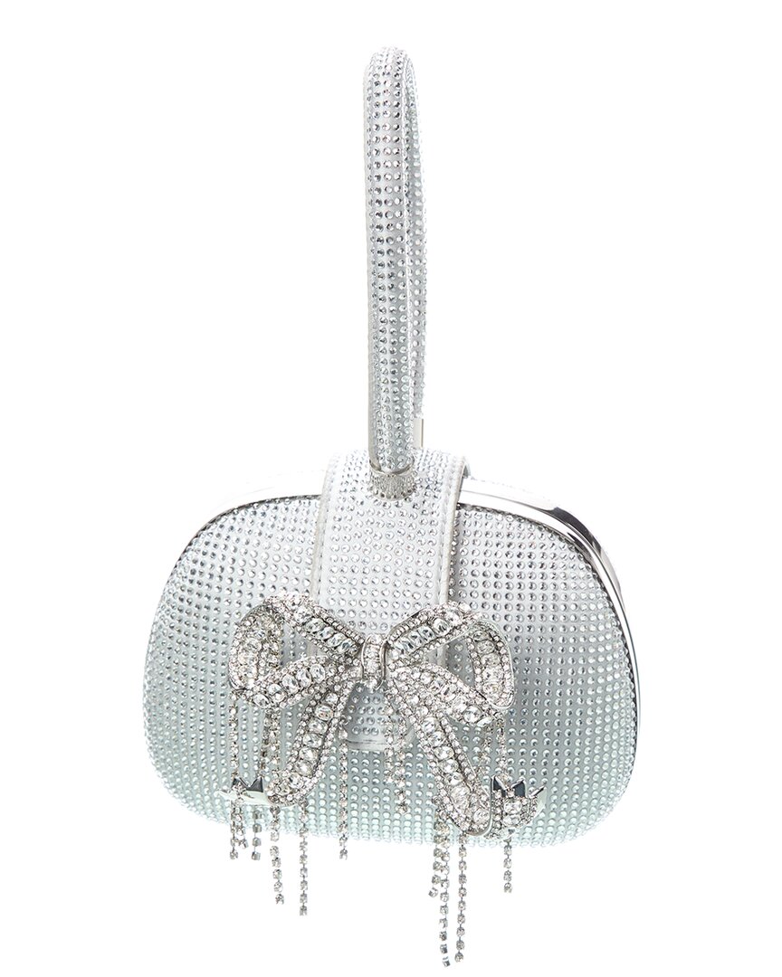 Self-portrait Self Portrait Embellished Polyester Clutch