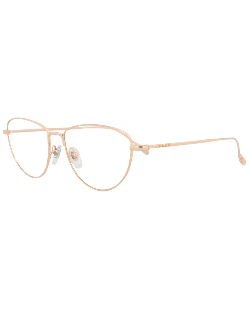 Gucci Saint Laurent Women's 54mm Optical Frames In Gold