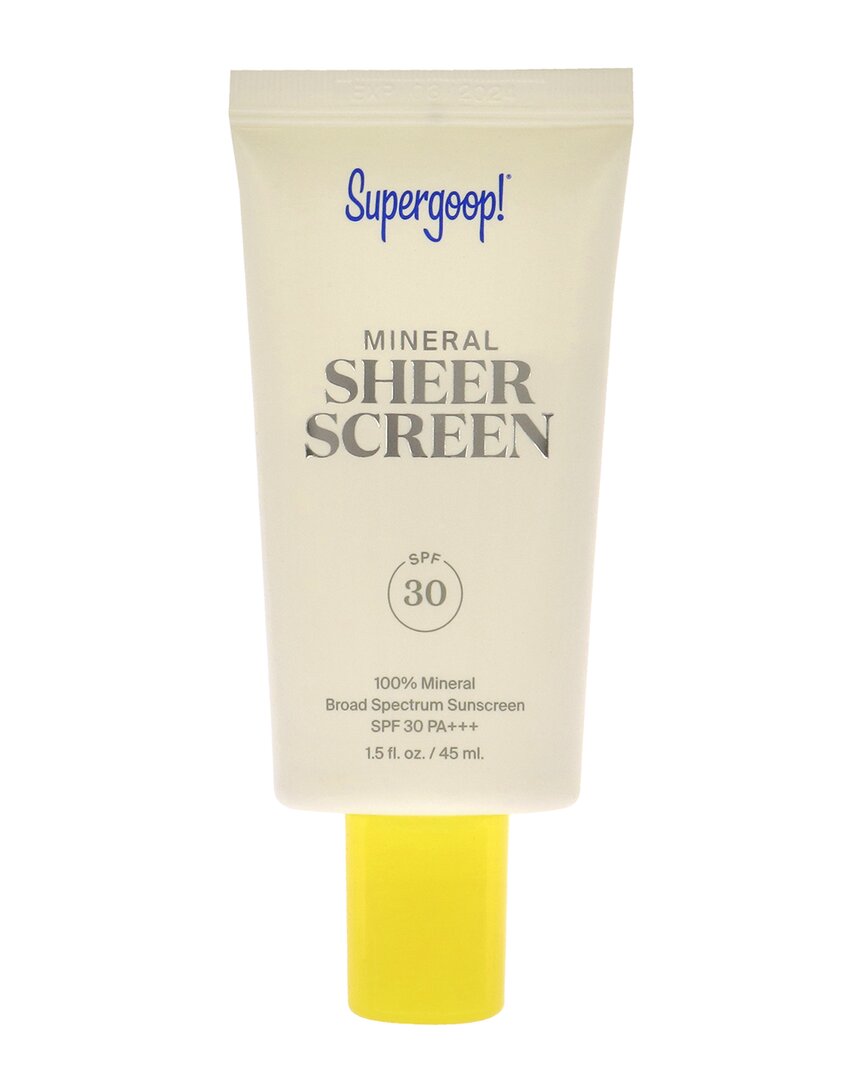 Supergoop Women's 1.5oz Mineral Matte Screen Spf 30 In White