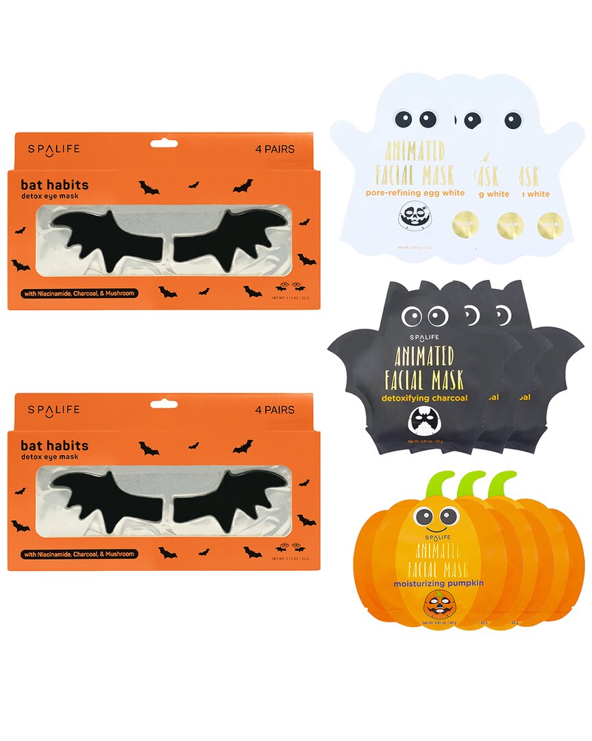 Spa Life Unisex 0.13oz Halloween Bundle In White