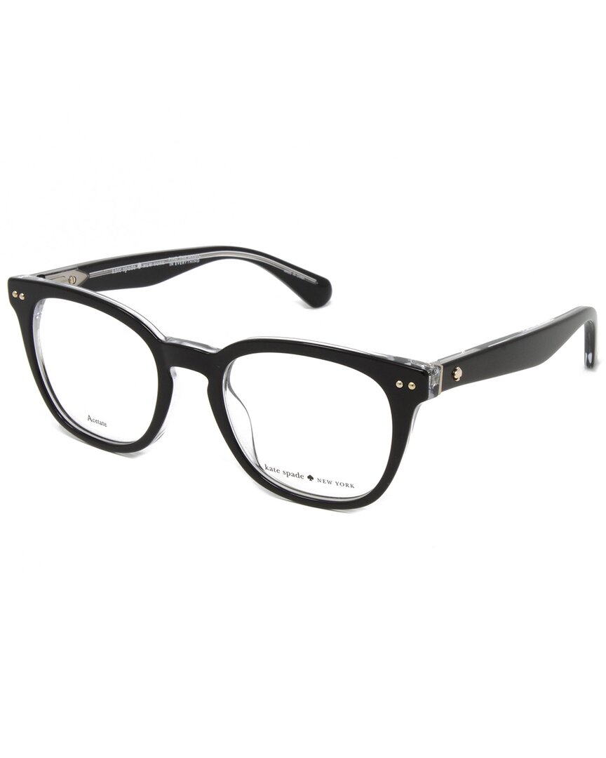 Kate Spade New York Women's Brynlee 49mm Optical Frames In Black