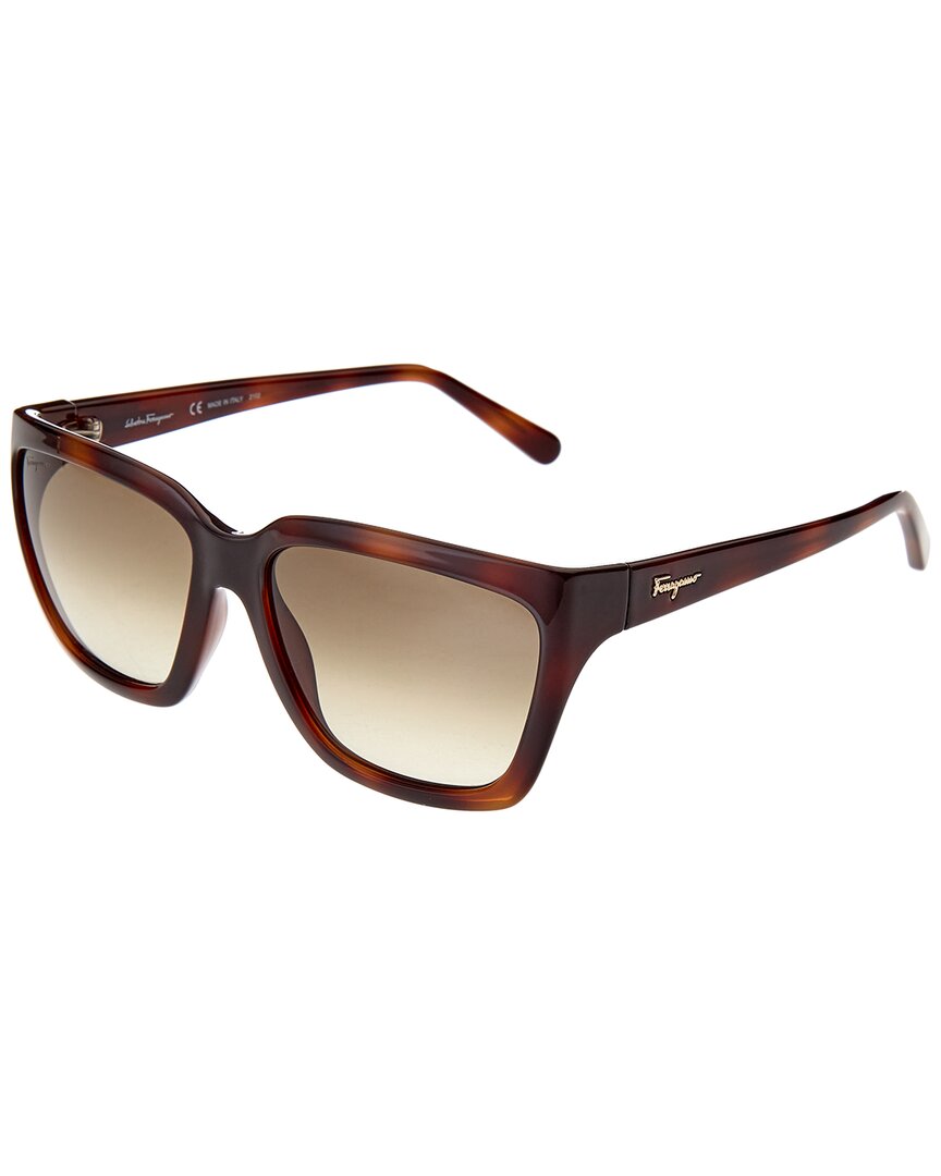 Salvatore ferragamo 59mm square 2024 sunglasses