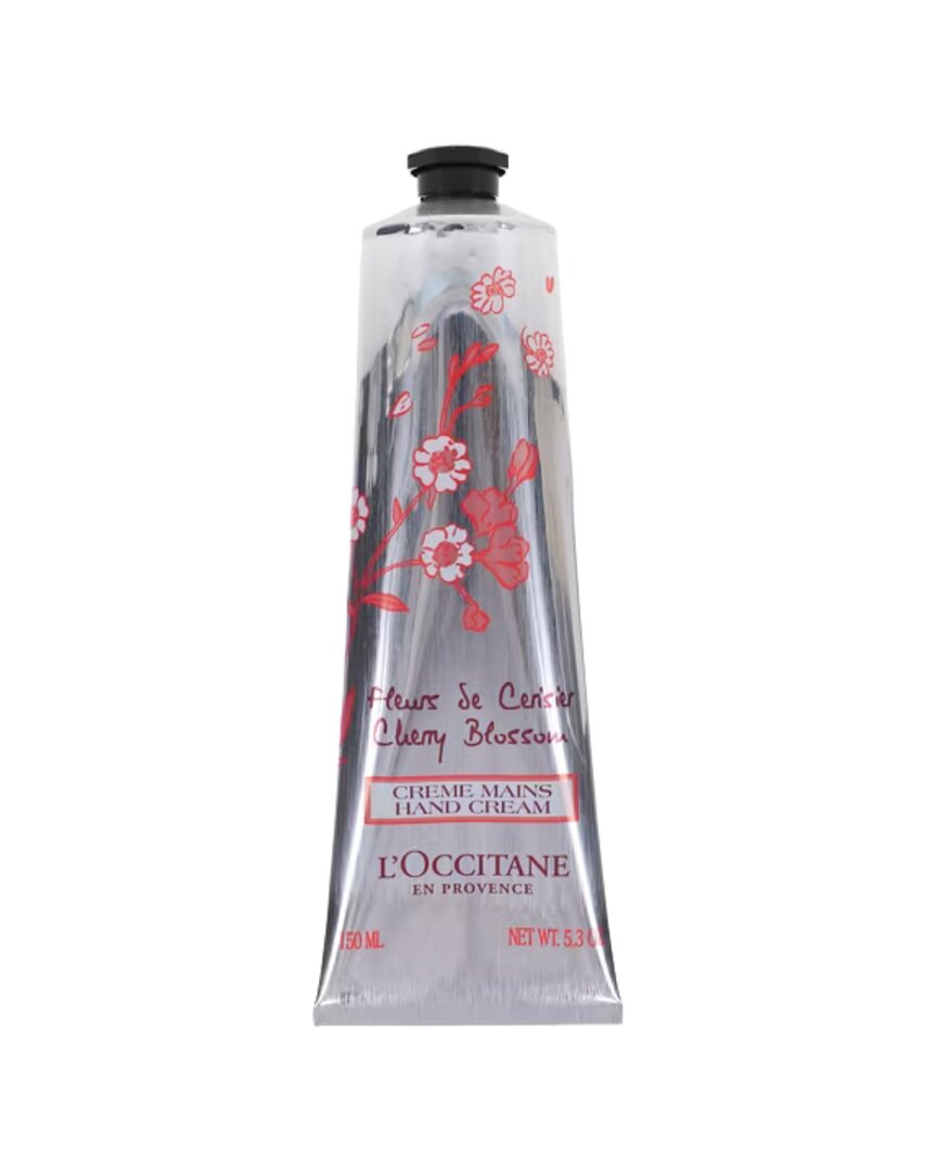 L'occitane Unisex 5.3oz Fleurs De Cerisier (formerly Cherry Blossom) Perfumed Hand Cream In Gray