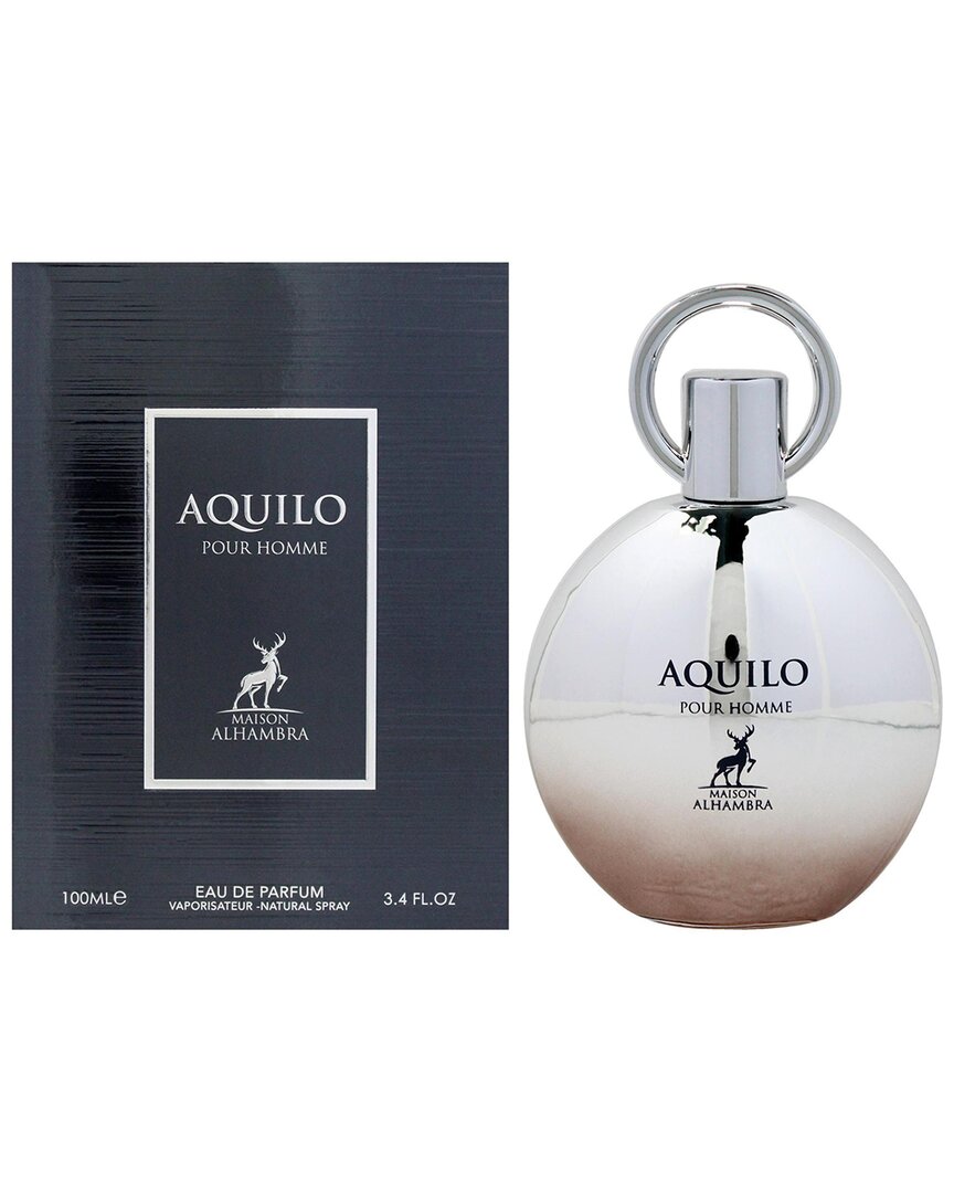 Maison Alhambra Men's 3.4oz Aquilio Edp