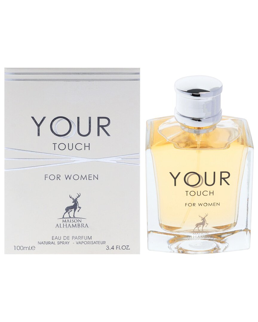 Maison Alhambra Women's 3.4oz Your Touch Edp