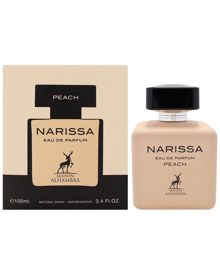 Maison Alhambra Women's 3.4oz Narissa Peach Edp