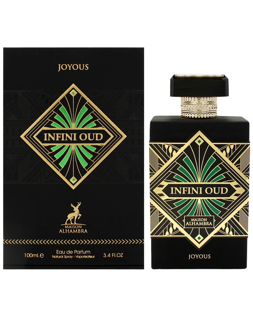 Maison Alhambra Unisex 3.4oz Infini Oud Joyous Edp