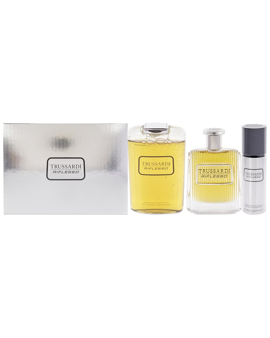 Trussardi Men's Riflesso 3pc Gift Set