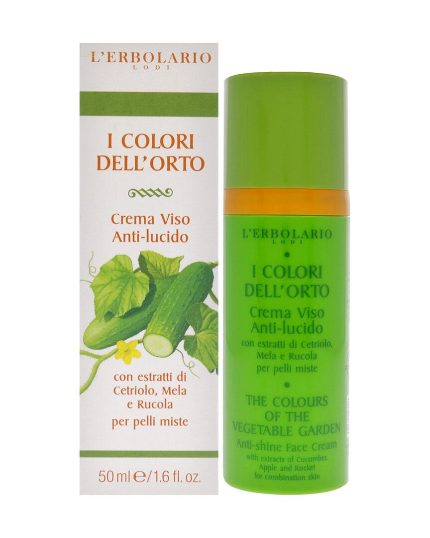 L'ERBOLARIO LERBOLARIO WOMEN'S 1.6OZ ANTI-SHINE FACE CREAM - THE COLOURS OF THE VEGETAB