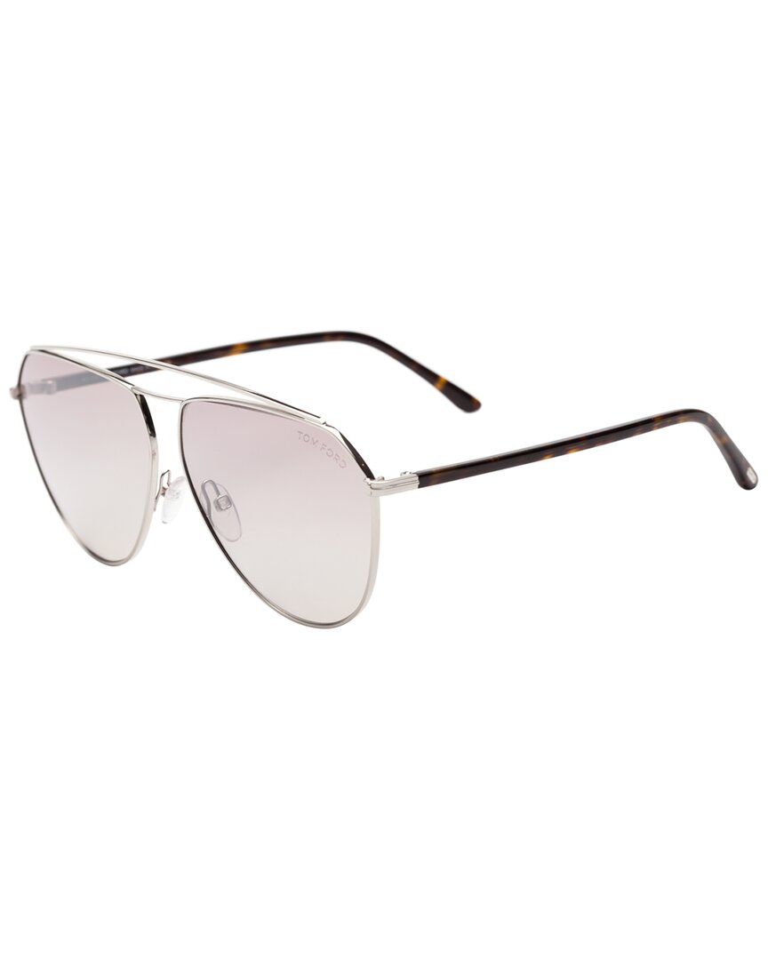 Tom Ford Women's Binx 63mm Sunglasses In Silver | ModeSens