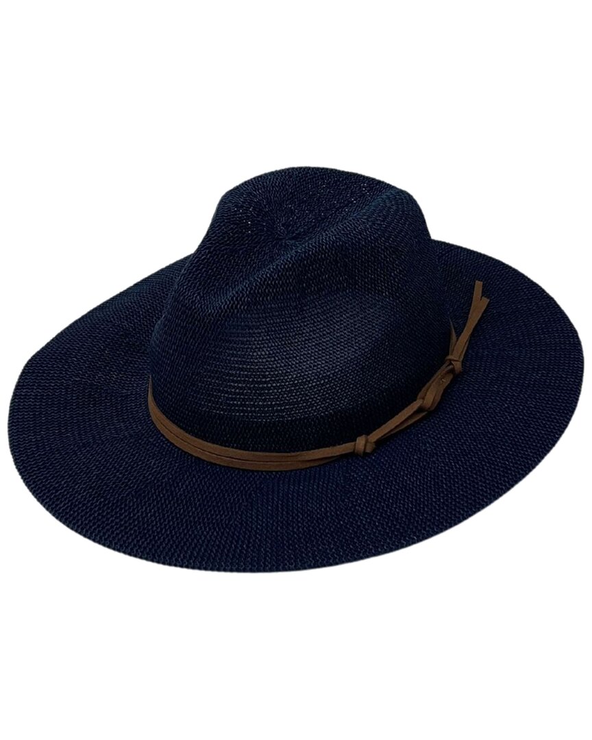 Marcus Adler Packable Panama Hat In Blue
