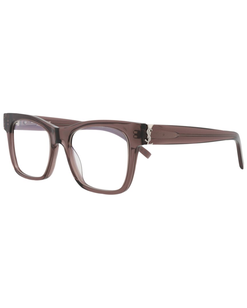 Saint Laurent Women's Slm118 52mm Optical Frames In Brown