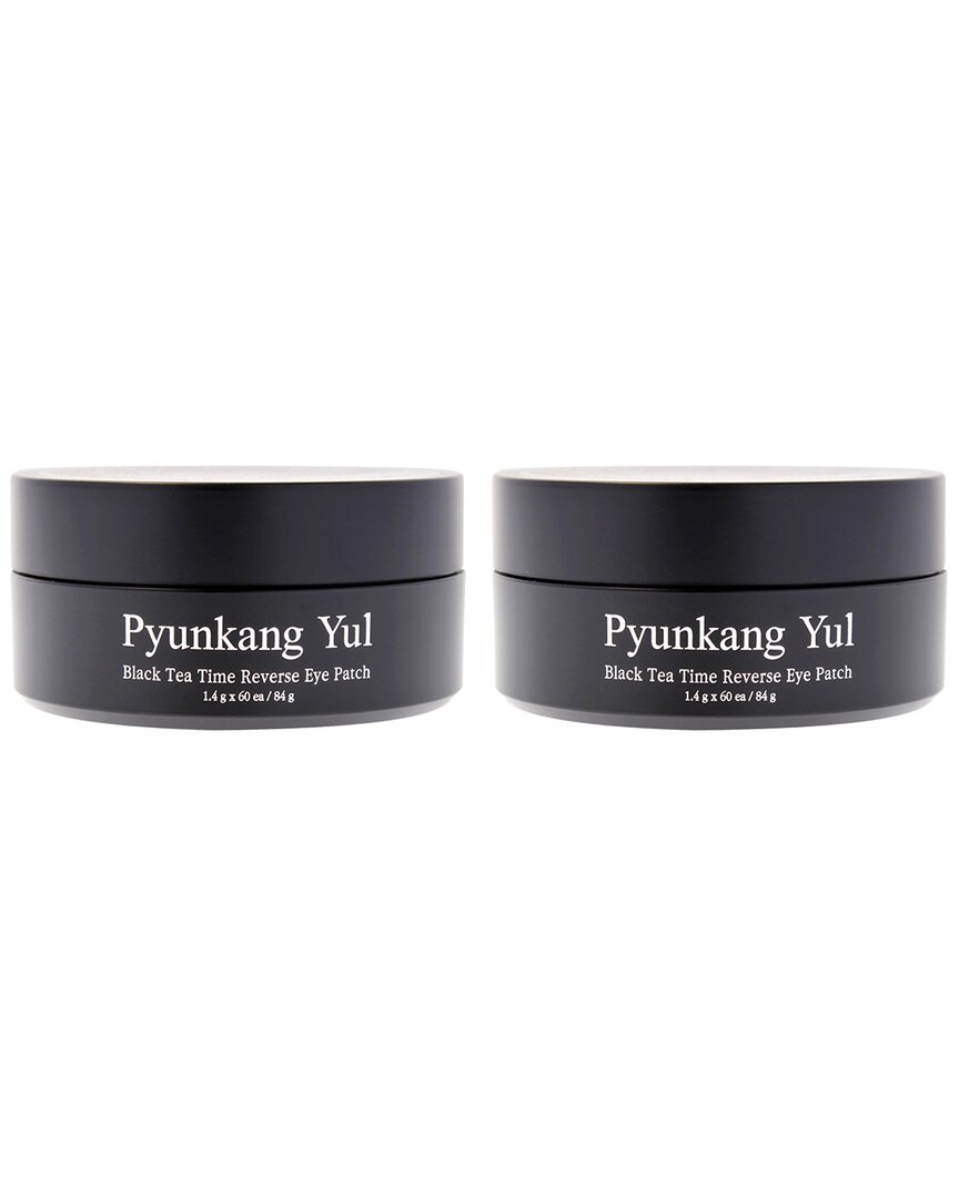 Pyunkang Yul 60pc Black Tea Time Reverse Eye Patch - Pack Of 2